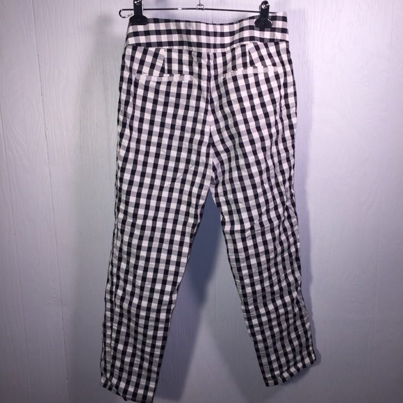 Ann Taylor | Pants & Jumpsuits | Ann Taylor Zoe Cropped Checkered ...
